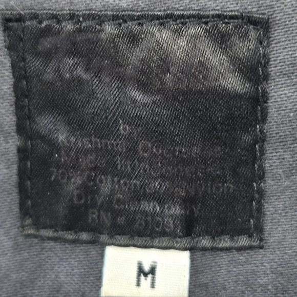 Vintage Tan Chho American Flag Sequince Snap Button Vest - Picture 12 of 12